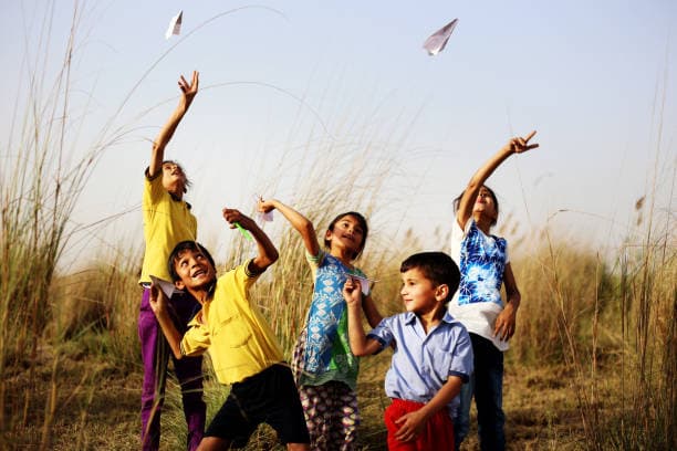 Children smiling